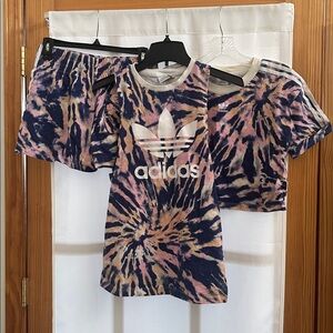 Adidas Multicolor Tie-Dye 3 piece set